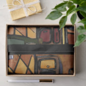 AMERIKANISCHES PERSONAL SEIDENPAPIER (Geschenk)