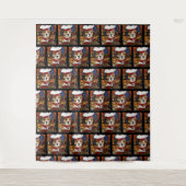 AMERIKANISCHES PERSONAL WANDTEPPICH (Vorderseite)