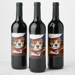 AMERIKANISCHES PERSONAL WEINETIKETT