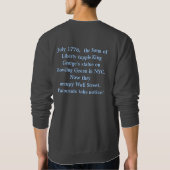 Amerikanisches Plutocracy-Sweatshirt Sweatshirt (Rückseite)