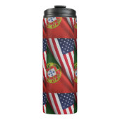 amerikanisches Portugiesisch Thermosbecher (Vorderseite)