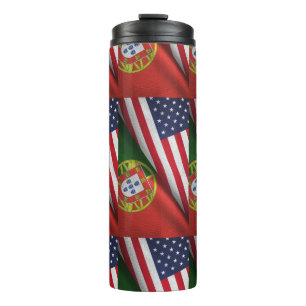 amerikanisches Portugiesisch Thermosbecher
