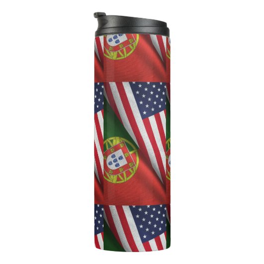 amerikanisches Portugiesisch Thermosbecher (Nach rechts gedreht)