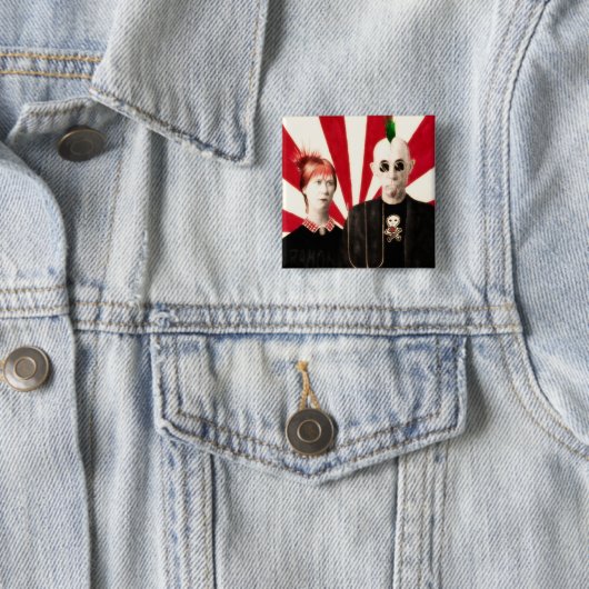 Amerikanisches PunkButt'n Button (Beispiel)