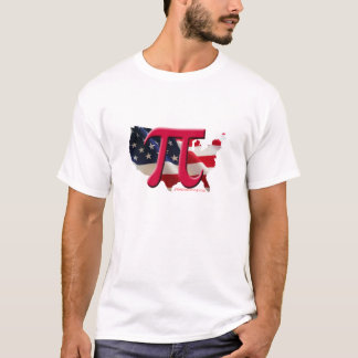 amerikanisches PUschwarzes T-Shirt