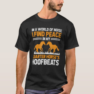 Amerikanisches Quarter Horse Reitsport Pferdeliebh T-Shirt