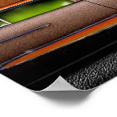 amerikanisches Radio Poster (Ecke)