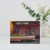 amerikanisches Radio Postkarte (Stehend Vorderseite)