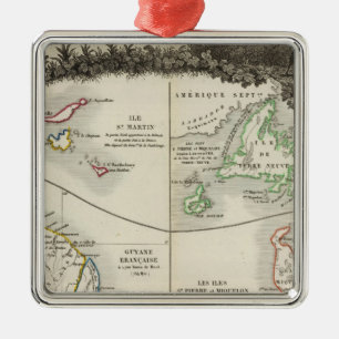 Amerikanisches Reich Silbernes Ornament