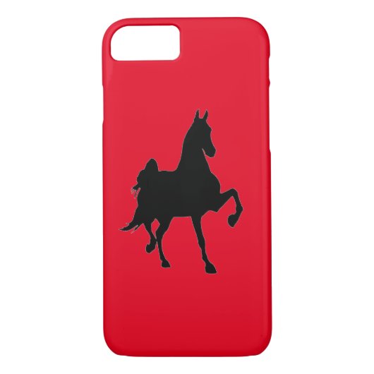 Amerikanisches Saddlebred Pferd Case-Mate iPhone Hülle (Rückseite)