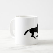 Amerikanisches Saddlebred Pferd Kaffeetasse (Vorderseite Links)