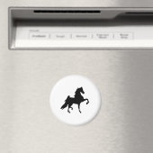 Amerikanisches Saddlebred Pferd Magnet (In Situ (Geschirrspüler))