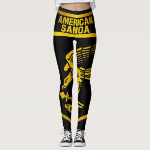 Amerikanisches Samoa-Emblem Leggings