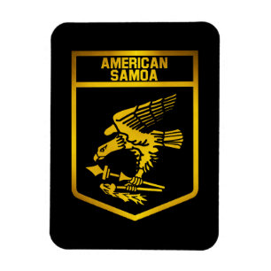 Amerikanisches Samoa-Emblem Magnet