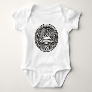 amerikanisches Samoa-Siegel Baby Strampler