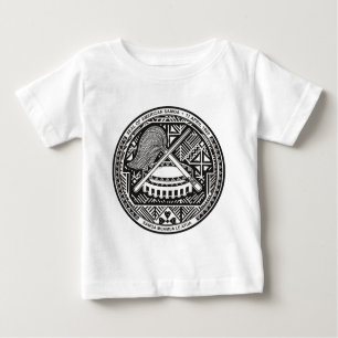 amerikanisches Samoa-Siegel Baby T-shirt