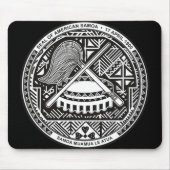 amerikanisches Samoa-Siegel Mousepad (Vorne)