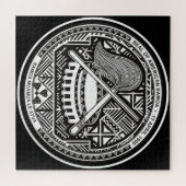 amerikanisches Samoa-Siegel Puzzle (Horizontal)