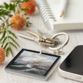 Amerikanisches Schiff in Not 1841 Schlüsselanhänger (Vorderseite rechts)