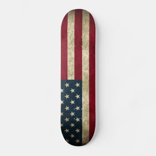 AMERIKANISCHES SCHMUTZ-FLAGGE Plattform-Skateboard Skateboard (Vorderseite)
