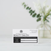 amerikanisches Schönheitsempfehlungsprogramm Empfehlungskarte (Stehend Vorderseite)