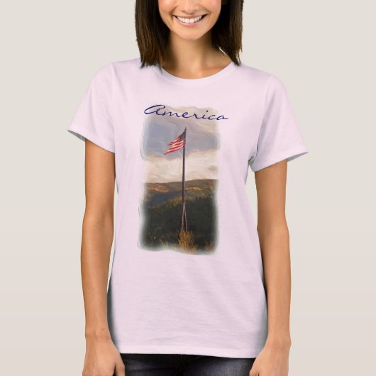 amerikanisches Shirt (Vorderseite)