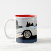 Amerikanisches Sport-Auto Zweifarbige Tasse (Links)