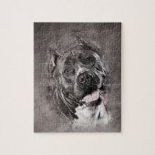 Amerikanisches Staffordshire Terrier - Amstaff Puzzle (Vertikal)