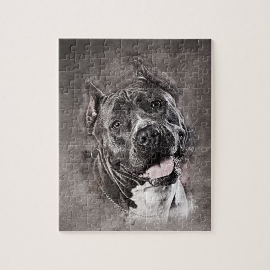 Amerikanisches Staffordshire Terrier - Amstaff Puzzle (Vertikal)