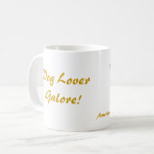 Amerikanisches Staffordshire Terrier, Kaffeetasse (Vorderseite Links)