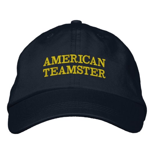 AMERIKANISCHES TEAMSTER BESTICKTE BASEBALLKAPPE (Vorderseite)