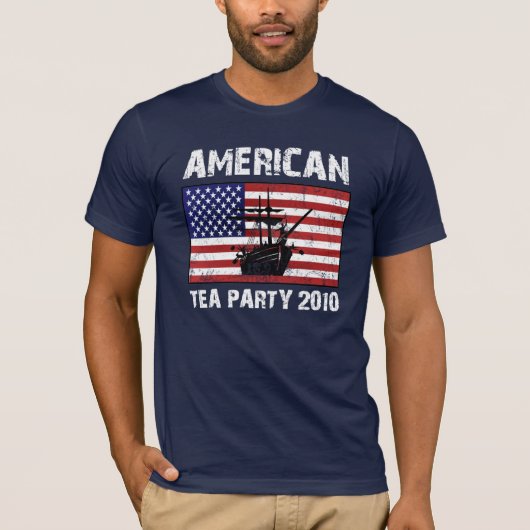 Amerikanisches Tee-Party 2010 T-Shirt (Vorderseite)