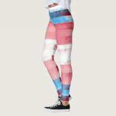 Amerikanisches Transport-Stolz-Flagge | Holz u. Leggings (Links)