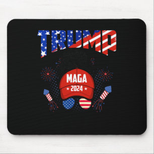 Amerikanisches Trump-Mädchen: Keine Entschuldigung Mousepad
