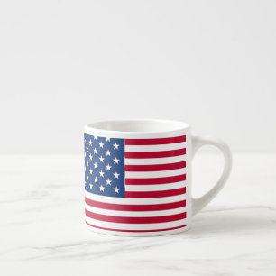 Amerikanisches USA-Flagge-Stolz-Design Espressotasse