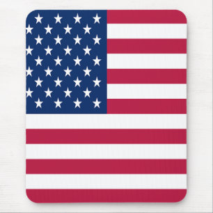 Amerikanisches USA-Flagge-Stolz-Design Mousepad