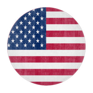 Amerikanisches USA-Flagge-Stolz-Design Schneidebrett