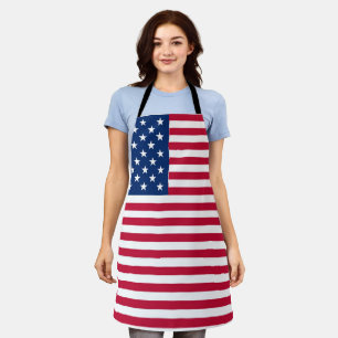 Amerikanisches USA-Flagge-Stolz-Design Schürze