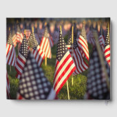 Amerikanisches Veteran Memorial Gästebuch (Rückseite)