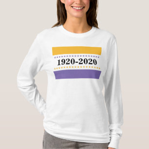 Amerikanisches Wahlsieg 100 Jahre T-Shirt