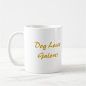 Amerikanisches WasserSpaniel, Hundeliebhaber Kaffeetasse (Links)
