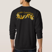 Amerikanisches Weihnachten  Sweatshirt (Rückseite)