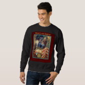 Amerikanisches Weihnachten  Sweatshirt (Vorne ganz)