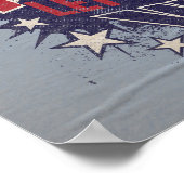 Amerikanisches Zitat Poster (Ecke)