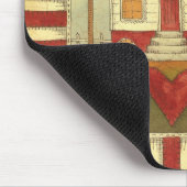 AMERIKANISCHES ZUHAUSE MOUSEPAD (Ecke)