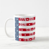 Amerikas 250. 1776 2026 Feier Kaffeetasse (Links)