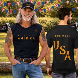 Amerikas 250. Geboren um zu fahren Team Gruppe T-Shirt