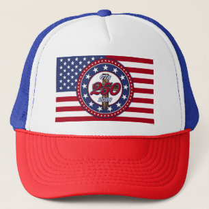 Amerikas 250. Geburtstag 1776-2026 Rugged Cross Fl Truckerkappe