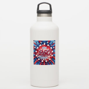 Amerikas 250. Geburtstag 1776-2026 RWB Feuerwerk Aufkleber
