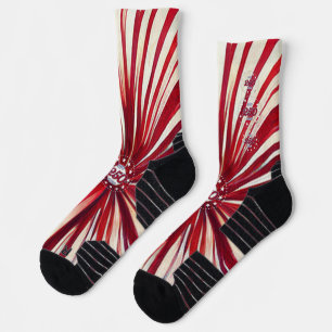Amerikas 250. Geburtstag 1776-2026 RWB Feuerwerk Socken